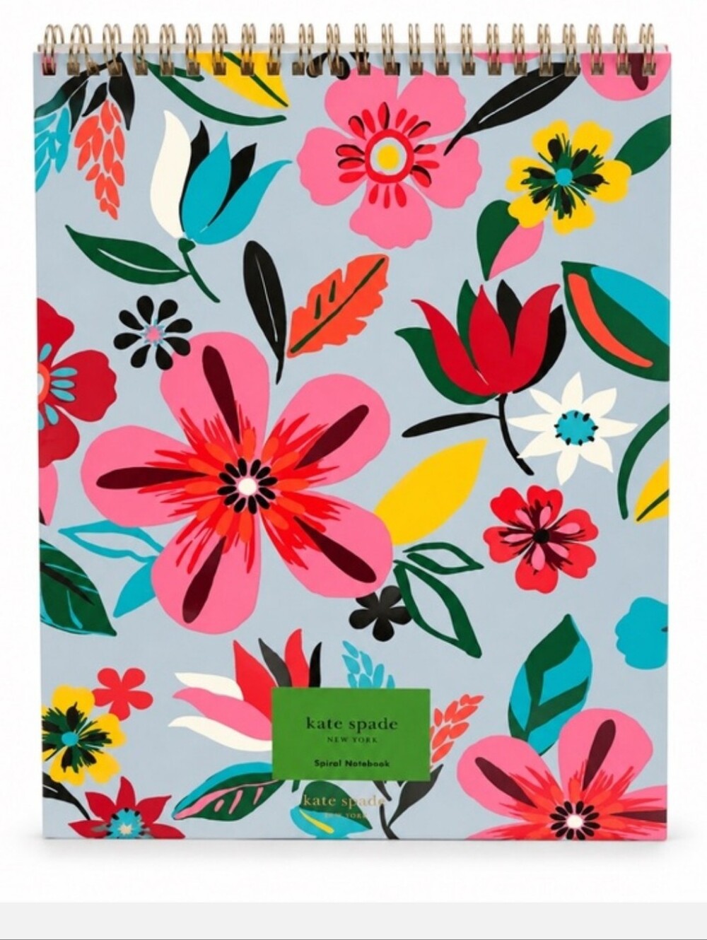 Kate Spade Safari Floral Top Spiral Notebook NWT